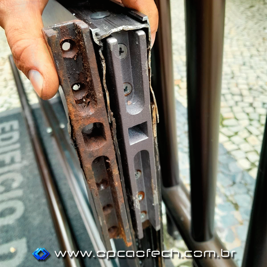 Concerto de Fechadura RJ Vidraçaria Opção Fech